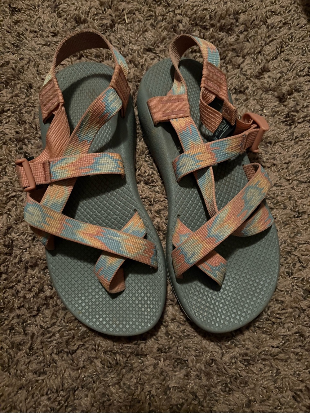Chaco ZX/2 Classic sandals Aztec Confort Coral Blue